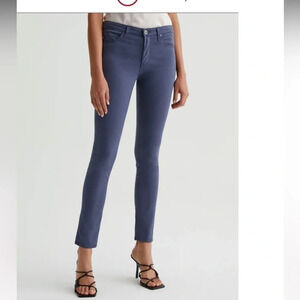 AG Women’s Prima Mid‎ Rise Blue Cigarette Ankle Pants Size 30R NWT